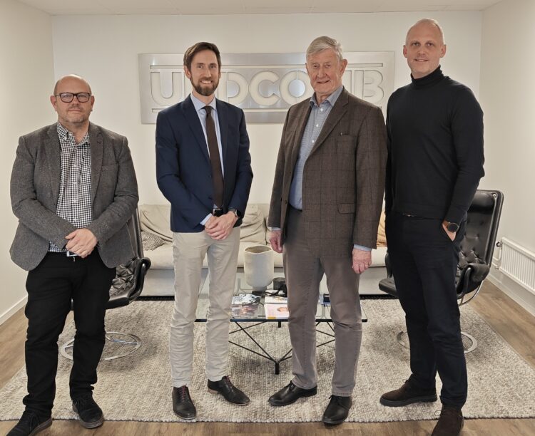 Regeringens Kärnkraftssamordning på besök hos Uddcomb