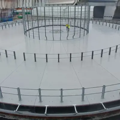 20 000 ton high voltage subsea cable carousel