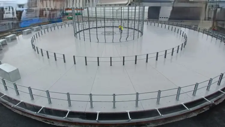 20 000 ton high voltage subsea cable carousel