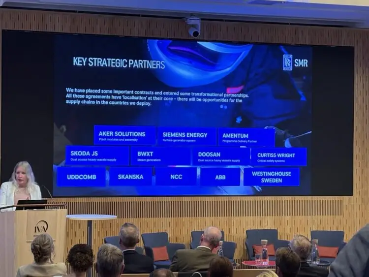 Uddcomb choosen as strategic partner to Rolls Royce SMR program