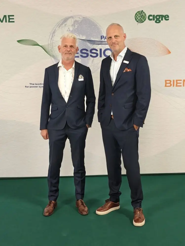 Uddcomb representatives at CIGRE 2026 in Paris